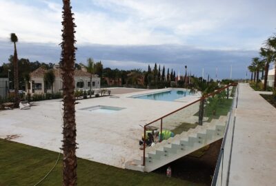 Construcción de la promoción de villas de lujo Epic Marbella.