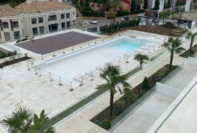 Construcción de la promoción de villas de lujo Epic Marbella.